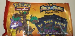 Pokemon Trading Card Game TCG Trick Or Trade BOOster Bundle 35 Mini packs - Image 1