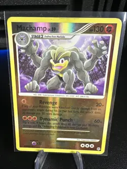 Machamp 31/130 Reverse Holo Rare Diamond & Pearl Base Set Pokemon TCG Card - Image 1