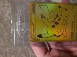 Pikachu V SWSH145 Promo Celebrations English Pokemon Card Sealed Cello Pack - Image 2