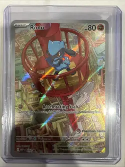 Riolu 010 Mega Evolutions Pokemon Center Promo Card TCG - Image 1