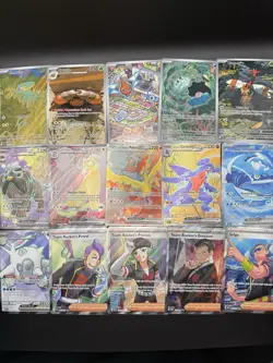 Pokemon Destined Rivals 15 Card Illustration And Full Art Rare Lot - Image 1