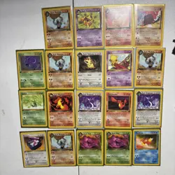 pokemon 1st edition Card Lot Of 19 Cards - Image 1