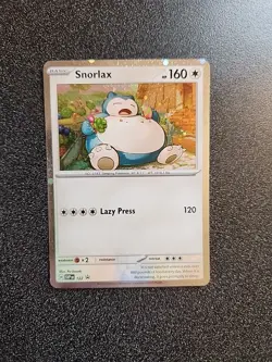 Snorlax 122 Black Star Promo SVP Holo Pokemon Card - Image 1