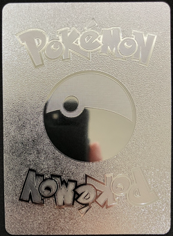 Eternatus Vmax Rainbow Silver Foil Textured Display Card - Image 3