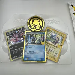 Pokemon TCG Celebration 25th Anniversary Collector’s Lunchbox W/Cards Stickers - Image 2