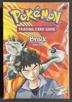Pokemon Trading Card Game Brock Theme Deck SEALED - Image 1