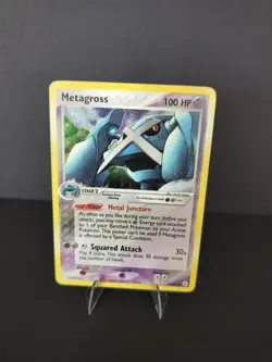 Pokemon TCG English Card ex Hidden Legends Metagross 11/101 Holo Rare - Image 1