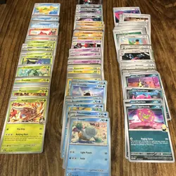 Pokemon Destined Rivals Common / Uncommon / Holo Rare 165 Card Set - Image 1