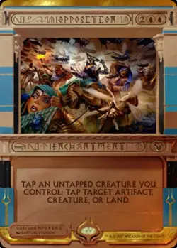 MTG English Opposition NM Foil Amonkhet Invocations - Image 1