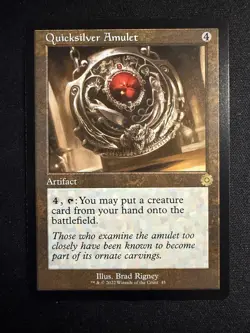 Quicksilver Amulet 45 - R - The Brothers' War: Retro Frame Artifacts - Normal - - Image 1