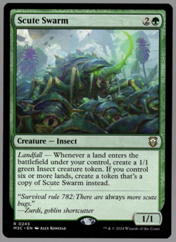Scute Swarm 0245 Non Foil Rare Modern Horizons 3 MTG Near Mint - Image 1