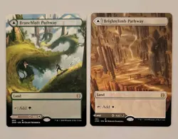 Brightclimb Pathway & Branchloft Pathway (Borderless) - Zendikar Rising - NM - Image 1