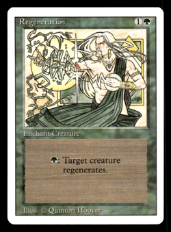 Regeneration - MTG - Revised Edition NM - Magic the Gathering - Image 1