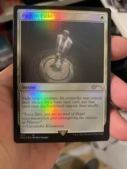 MTG Magic The Gathering Path To Exile Foil 477 Secret Lair Commander NM - Image 1