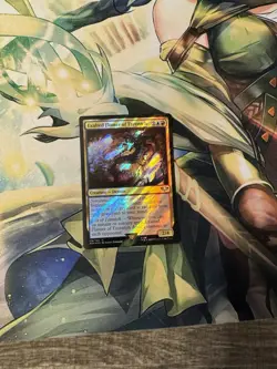 Exalted Flamer Of Tzeentech Surge Foil Near Mint Warhammer 40k MTG - Image 1