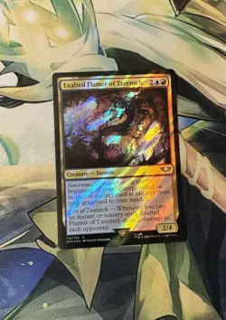 Exalted Flamer Of Tzeentech Surge Foil Near Mint Warhammer 40k MTG - Image 4