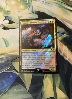 Exalted Flamer Of Tzeentech Surge Foil Near Mint Warhammer 40k MTG - Image 5