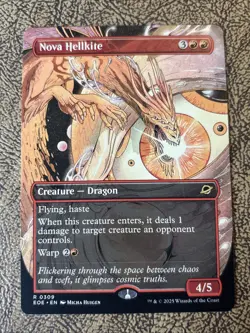 Nova Hellkite (Borderless) Edge of Eternities Regular - Image 1