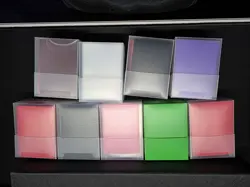 Lot of 9 Deck Box For MTG, Pokemon Ultra Pro Dragon Shield Sleeves - Image 1