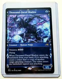 Thousand-Faced Shadow SHOWCASE - Kamigawa: Neon Dynasty - NM - Image 3