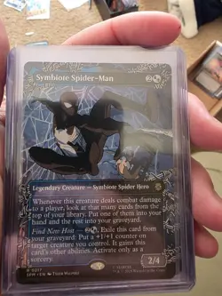 Symbiote Spider-Man (Borderless) Marvel's Spider-Man Regular - Image 1
