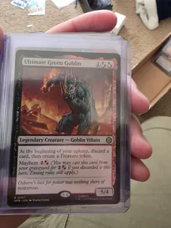 Magic The Gathering Spider-Man, R 0157 Ultimate Green Goblin regular - Image 1