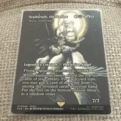 Sephiroth, the Savior (Showcase)(Regular) (FCA 0049) Final Fantasy Mtg - Image 3