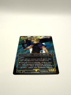 Cloud, Ex-SOLDIER (Borderless) (Surge Foil) Magic the Gathering - Image 3