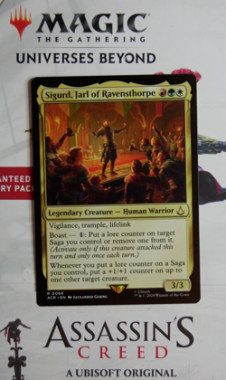 MTG ACR: Sigurd, Jarl of Ravensthorpe (Legendary Creature) Regular Rare 066 - Image 1