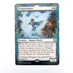 Dragonologist 295 - MTG -Tarkir: Dragonstorm - Nm Showcase - Image 1