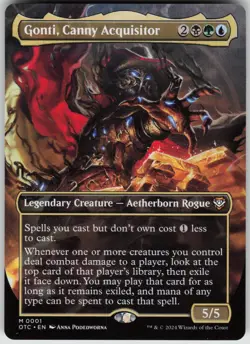 Gonti, Canny Acquisitor (Borderless) M Commander: Outlaws of Thunder Junction 1 - Image 1