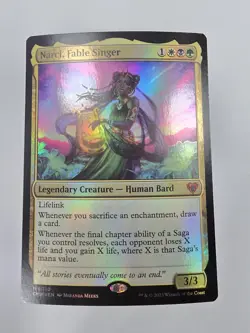 Narci, Fable Singer Commander Masters Foil Magic The Gathering - Image 1