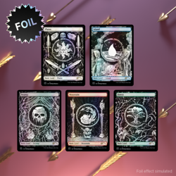 Unfathomable crushing brutality of basic lands x1 SEALED FOIL SECRET LAIR MTG - Image 2