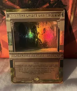 MTG Magic The Gathering Foil Amonkhet Invocations The Locust God *Pack Fresh - Image 1