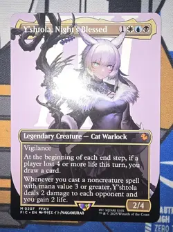 MTG - FIC - Y'shtola, Night's Blessed (Borderless) #207 - Regular Near Mint - Image 1