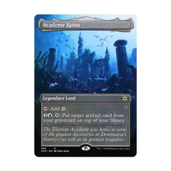 WOTC MtG Double Masters Academy Ruins (Borderless) (R) NM - Image 1