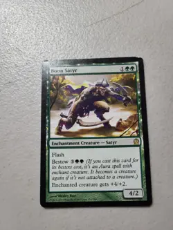 1x Boon Satyr Theros MTG Magic MP Free Shipping - Image 1