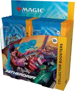 Magic: The Gathering Aetherdrift Collector Booster Box,12 Packs-180 Magic Cards - Image 1
