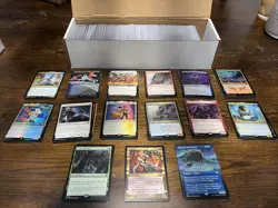 Magic the Gathering 800+ Card Lot and 100 Rare and Foil Cards - Image 1