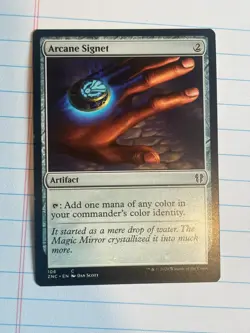 Arcane Signet Commander: Zendikar Rising Magic the Gathering Card - Image 1