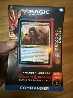 MTG Commander Legends: Battle for Baldur's Gate - Draconic Dissent - New Magic - Image 1