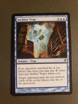 Archive Trap LP #41 Zendikar MTG LP - Image 1