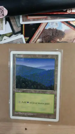 Forest Fifth Edition - MTG Wizards of the Coast 1992 - Image 1