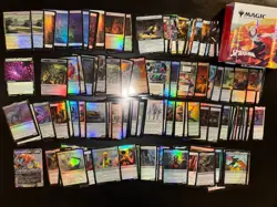 MTG x Marvels Spider-Man | Bundle of 160 Cards from Collector Box w/ Foil Rares - Image 1