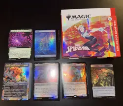 MTG x Marvels Spider-Man | Bundle of 160 Cards from Collector Box w/ Foil Rares - Image 4