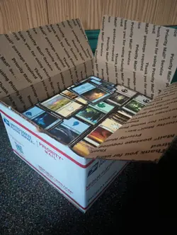 10 lbs+ MTG MAGIC THE GATHERING BASIC LANDS LOT COLLECTION - Image 1