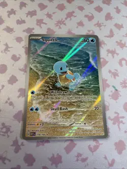 Pokemon TCG: S&V 151 - Squirtle IR 170/165 - NM+ - Image 1