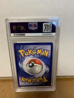Team Rocket's Meowth #18 Pokemon Black Star Promo Rare - WoTC -PSA 7 - Image 2