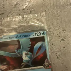 Team Rocket's Articuno 051/182 Pokemon Destined Rivals Stamped Sealed Promo - Image 5