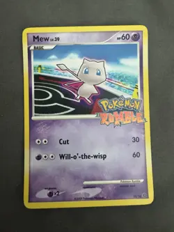 Mew - 10/16 - Pokemon Rumble - Holo Stamped - Pokemon TCG 2009 Vintage - Image 1
